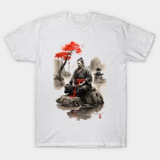 Samurai Meditation T-Shirt